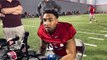 Ohio State RB TreVeyon Henderson Speaks After Spring Practice