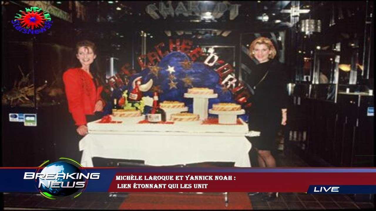 Michèle Laroque et Yannick Noah :  lien étonnant qui les unit