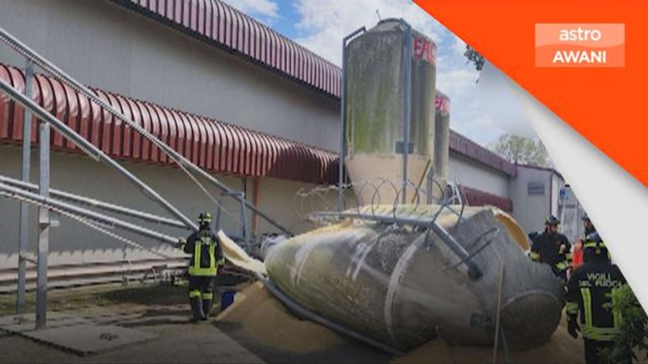 Tiga maut kereta terbabas rempuh ladang ternakan ayam