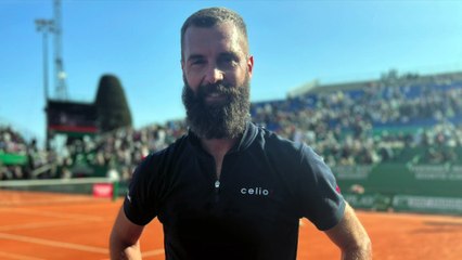 ATP - Monte-Carlo 2023 - Benoît Paire : "Bah je buvais beaucoup... donc j'ai arrêté l'alcool"
