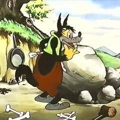 Happy to watch classic cartoons