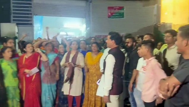 स्कीम न. 71 में बगीचे के पास लग रही शराब दुकान का महिलाओं ने किया विरोध, सोमवार को कलेक्टर से मिलेंगे रहवासी।