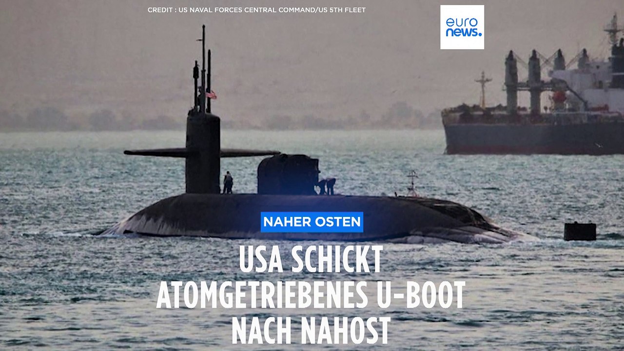 USA schicken atomgetriebenes U-Boot mit Marschflugkörpern in die Straße von Hormus