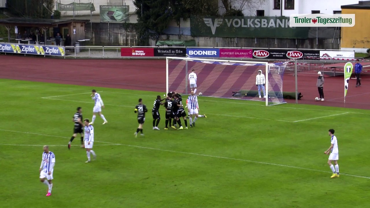 Kufstein verliert zum Westliga-Start gegen Favorit SW Bregenz knapp mit 1:2