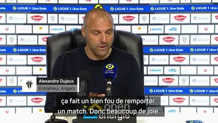 30e. - Dujeux : “Ça fait un bien fou de remporter un match”