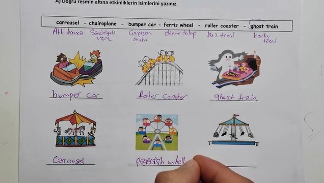 6. Sınıf İngilizce Dersi 2.Dönem 1.Yazılı Soruları ve Cevapları