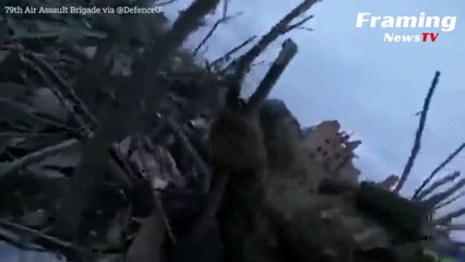 Brigade Serangan Udara Ukrainain merilis rekaman pertempuran di Maryinka