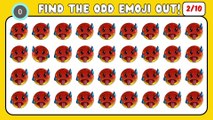 find the odd emoji out | Odd Emoji Challenge