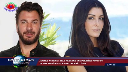 Jenifer actrice : elle partage une première photo du  de son nouveau film avec Michaël Youn