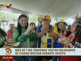 Más de 7 mil personas visitan los balnearios en Ciudad Bolívar durante el asueto de Semana Santa