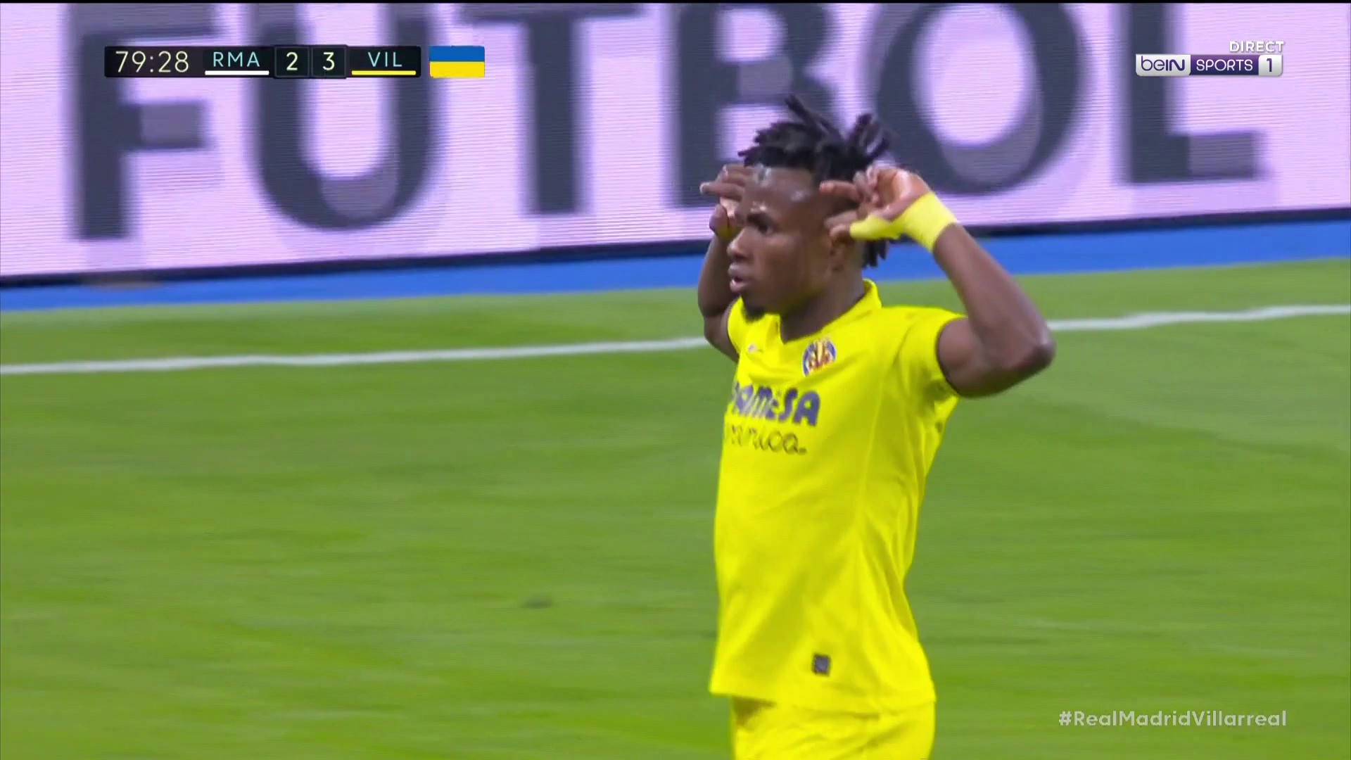 Chukwueze donne l'avantage à Villarreal sur un golazo !