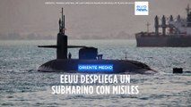 EE. UU. despliega un submarino con misiles de largo alcance en el Medio Oriente