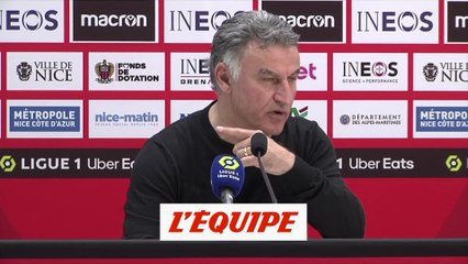 La colère froide de Galtier - Foot - L1 - PSG