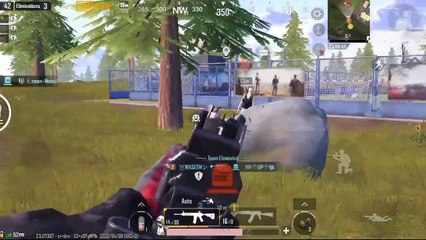 PUBG Mobile video game play 1 Vs 4 Arabi player  PUBG Mobile video game play video