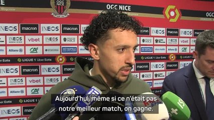 30e j. - Marquinhos : “Pas notre meilleur match mais on gagne”