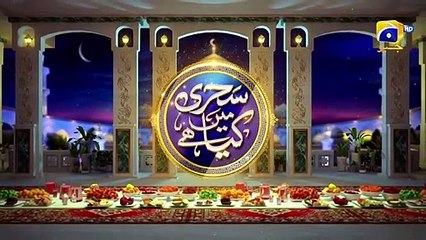 Sehri Table   18th Ramazan   Chef Sumera   9th April 2023