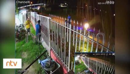 Ladrones fueron sorprendidos robando una casa en Puerto Pailas