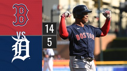 Resumen Medias Rojas de Boston vs Tigres de Detroit | MLB 08-04-2023