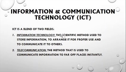 Physics 10th PTB Ch#17 IT, CBIS, Optical Fiber