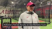 Alabama Softball Coach Patrick Murphy on Ace Montana Fouts after another no-hitter