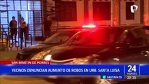 San Martín de Porres: denuncia robo de su vehículo y le piden dinero para la gasolina