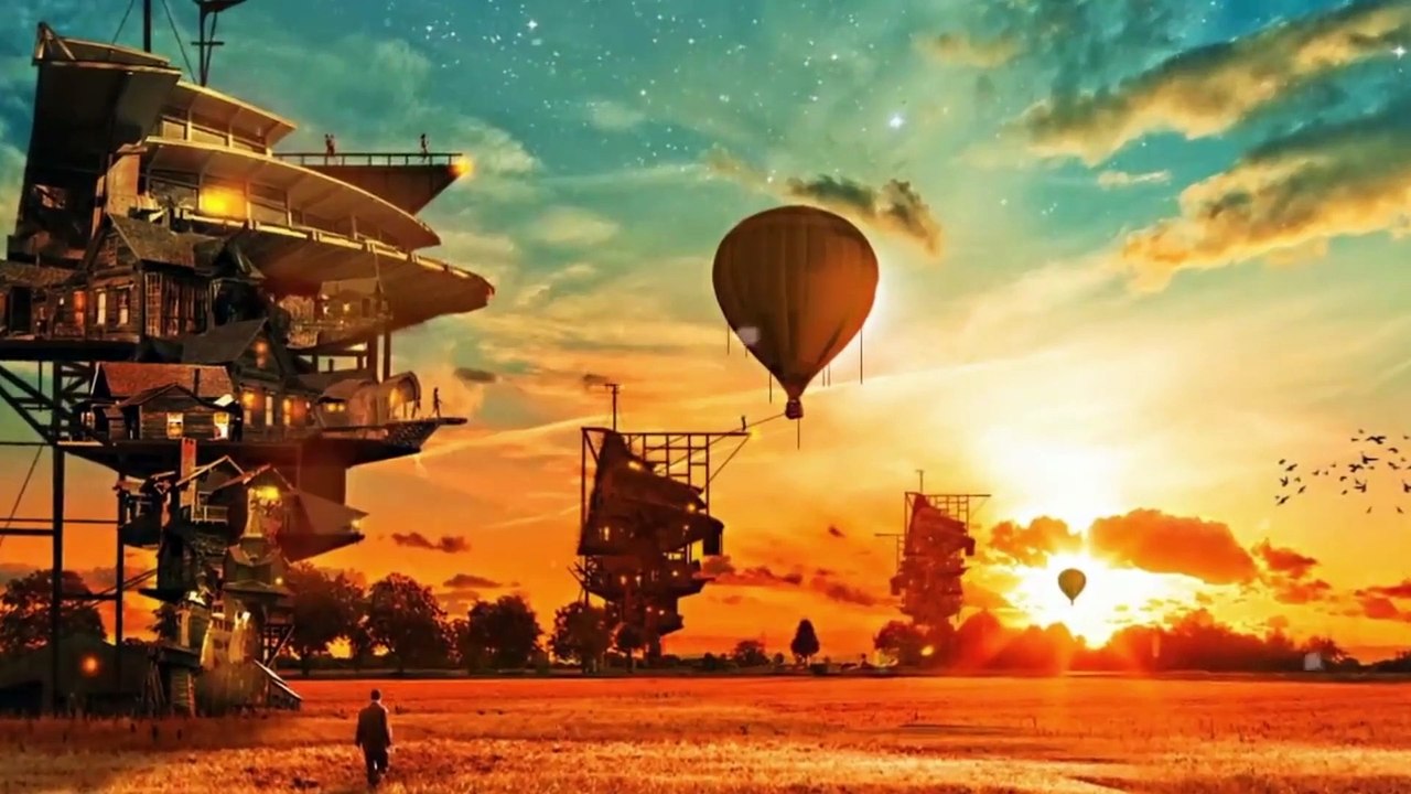 Creando un mundo steampunk con IA edición de fotos con DALL-E