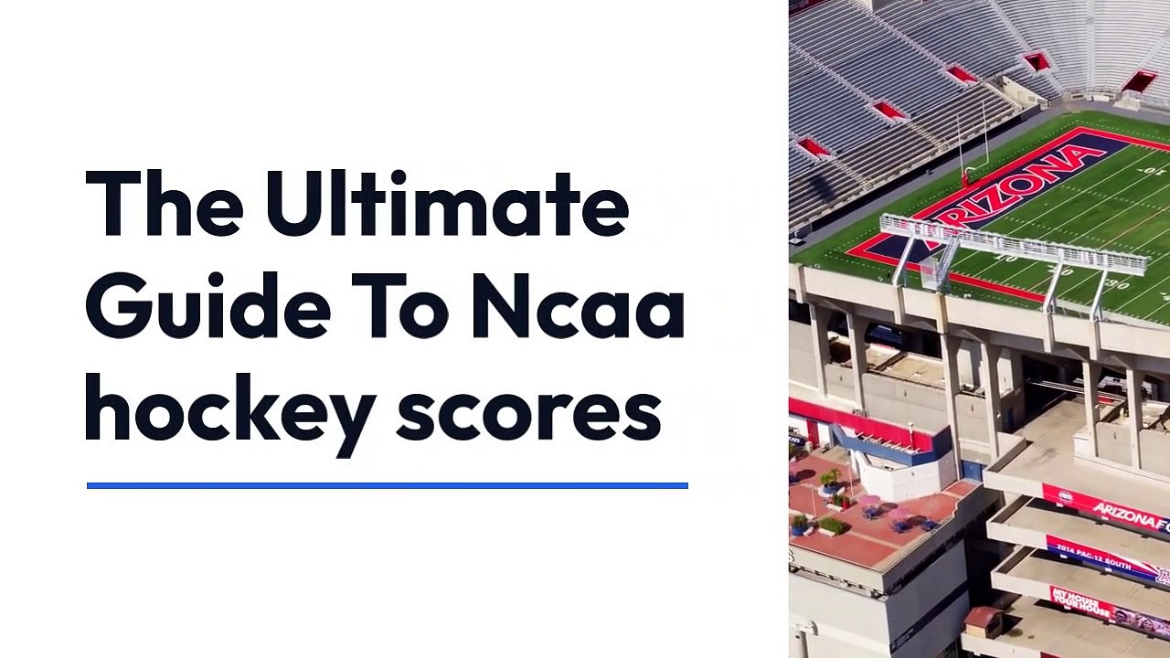 The Ultimate Guide To Ncaa hockey scores - video Dailymotion