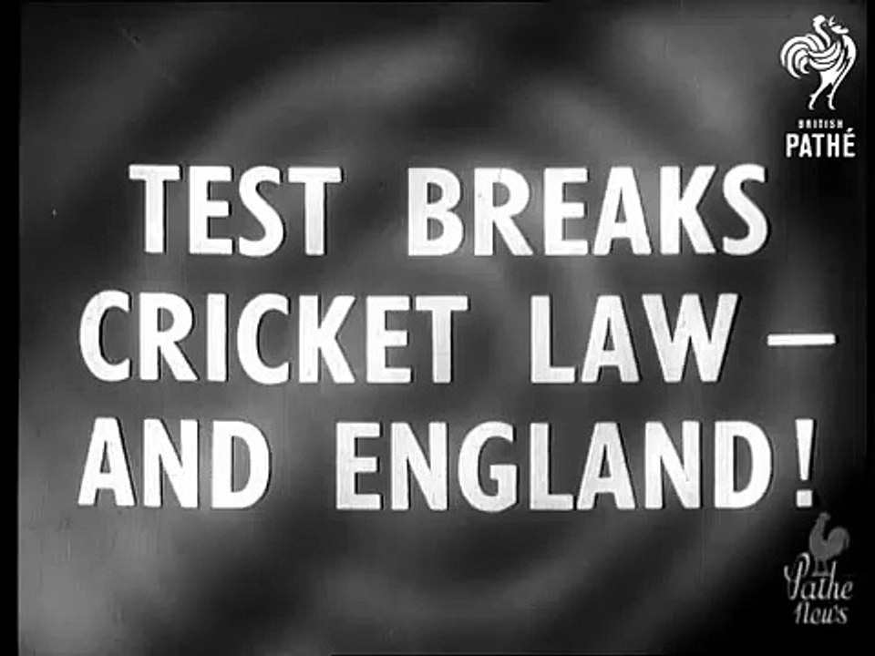 1949 England v New Zealand 2nd Test at Lords Jun 25th to 28th 1949