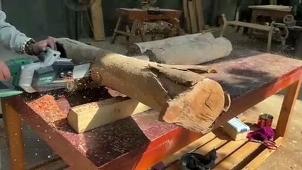 Video herunterladen: The Simple But Amazing Woodworking Ideas __ An Incredibly Easy Outdoor Table Of Large Stumps