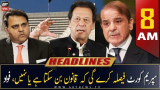 ARY News | Prime Time Headlines | 8 AM | 9th April 2023