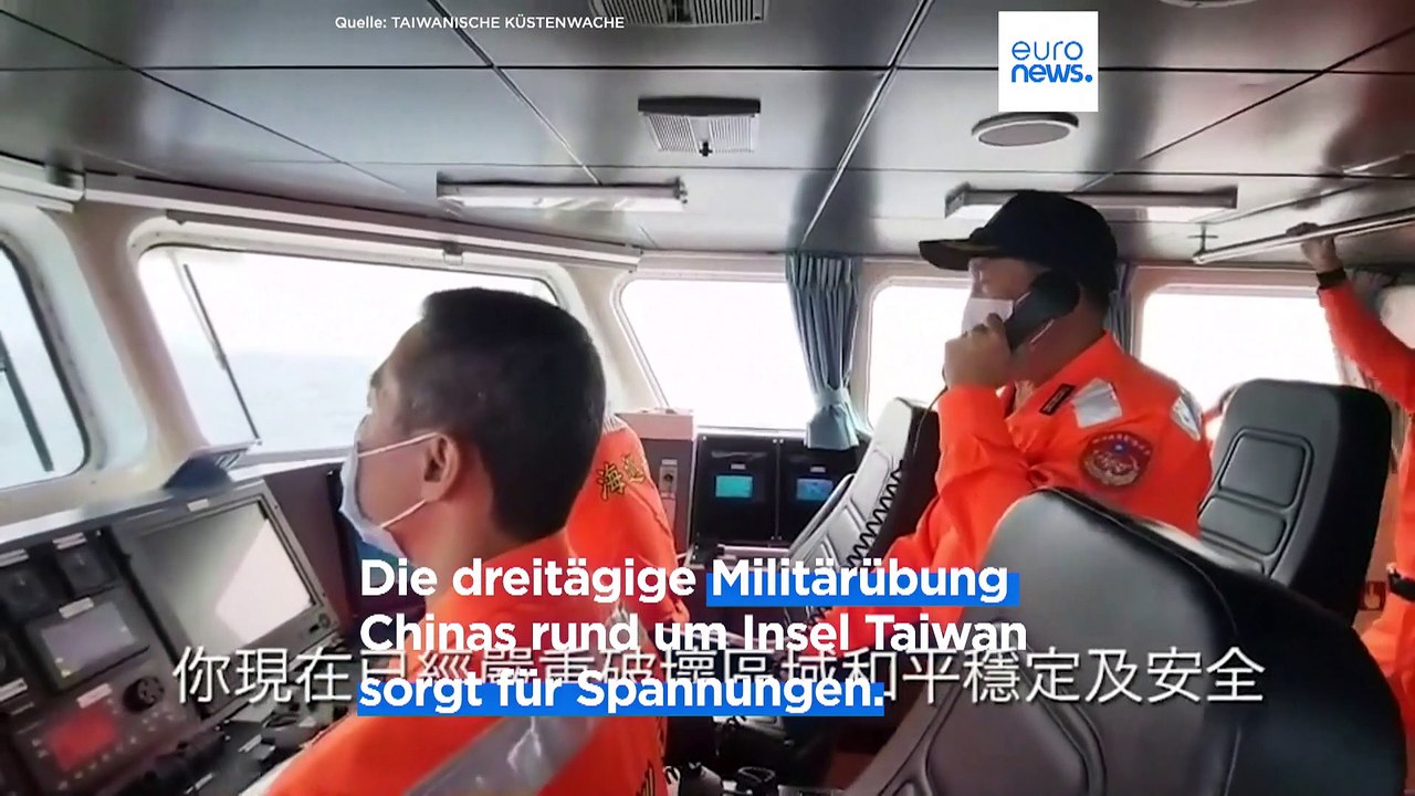 Säbelrasseln dauert an: Chinas Kriegsschiffe provozieren Taiwan
