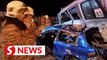 Two killed, one hurt as car rams into parked vehicles in Batu Pahat