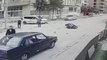Çorum'un Osmancık ilçesinde motosiklet ile hafif ticari araç çarpıştı: 2 yaralı