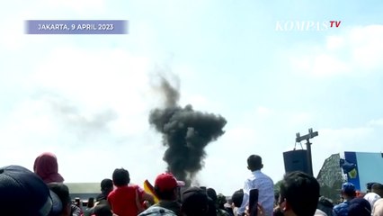 Keren! Helikopter Goyang Maumere di Perayaan HUT Ke-77 TNI AU