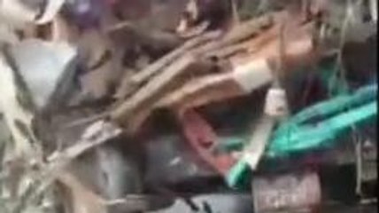 मुरैना: दो ट्रकों की भिड़ंत में उड़े ट्रक के परखच्चे, एक की हुई दर्दनाक मौत