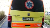 Slovenian police used also ambulance vehicle to terrorize during MK Ultra BUTCHERIES IF I WOULD DARE TO CHALLANGE LALALA