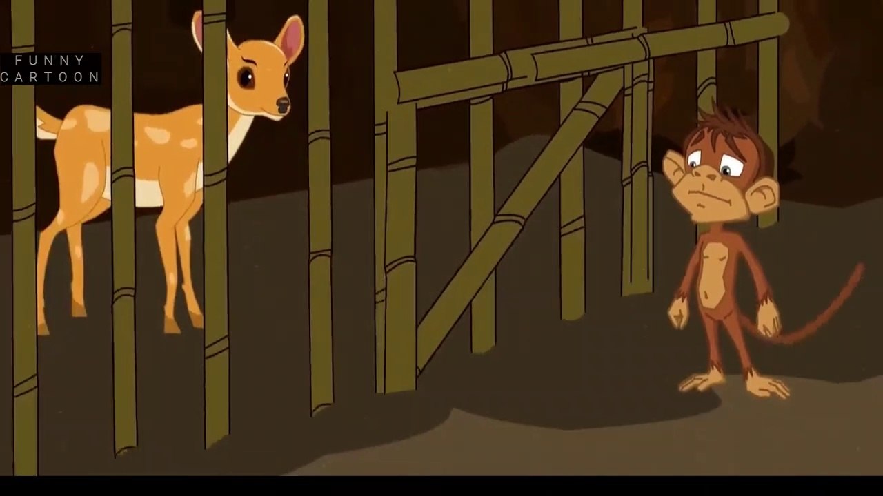 The Lion And The Cheetah  - English Moral Stories - English Stories - Englsih CArtoon - Cartoon - Panchatantra -