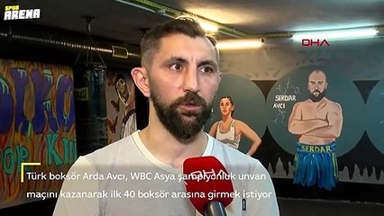 Arda Avcı, WBC Asya şampiyonluk unvan maçına çıkacak