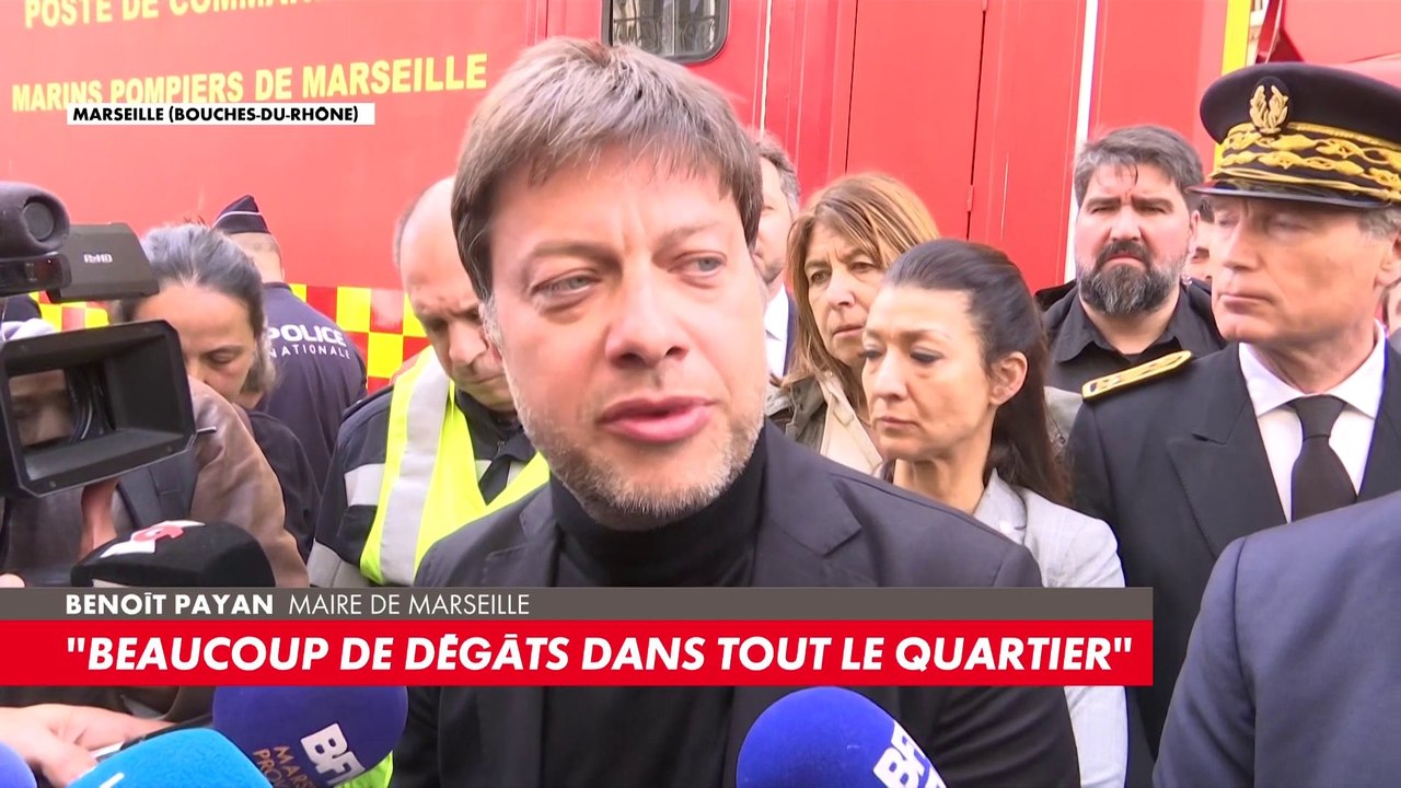 Benoît Payan : «Nous sommes face à un phénomène rarissime de feu persistant depuis plusieurs heures, à des températures extrêmement élevées»