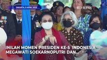 Momen Prabowo dan Megawati Joget di Perayaan HUT ke-77 TNI AU