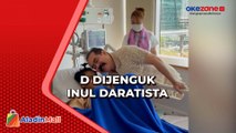 Korban Penganiayaan D Dijenguk Inul Daratista, Senang Pegang Kumis Adam Suseno