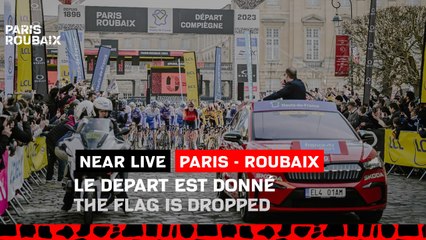 Le départ est donné / The flags is dropped - #ParisRoubaix 2023