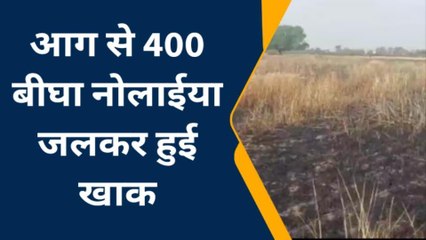 बूंदी: अचानक खेत में लगी आग से मचा हडकंप, 3 मशक्कत से पाया काबू