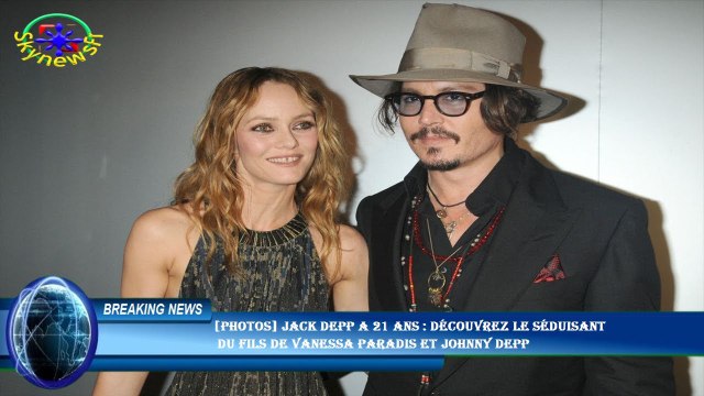 [PHOTOS] Jack Depp a 21 ans : découvrez le séduisant du fils de Vanessa Paradis et Johnny Depp
