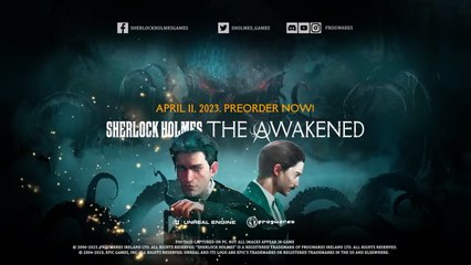 Sherlock Holmes The Awakened - Launch Trailer PS