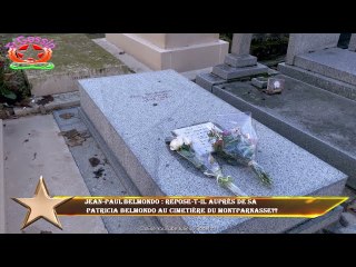 Jean-Paul Belmondo : repose-t-il auprès de sa  Patricia Belmondo au cimetière du Montparnasse??