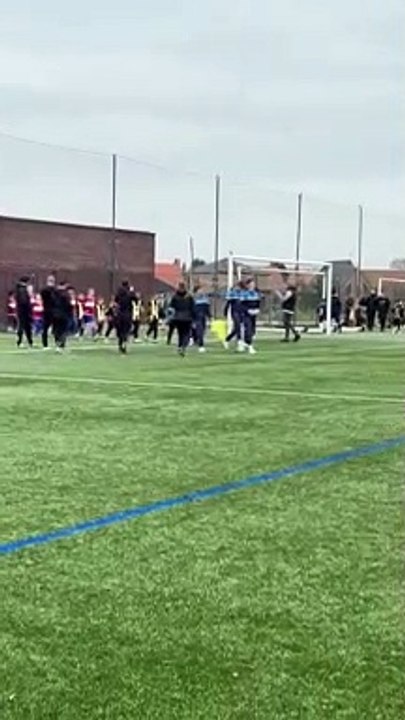 Entrée des joueurs tournoi U10 Camphin en Pévèle