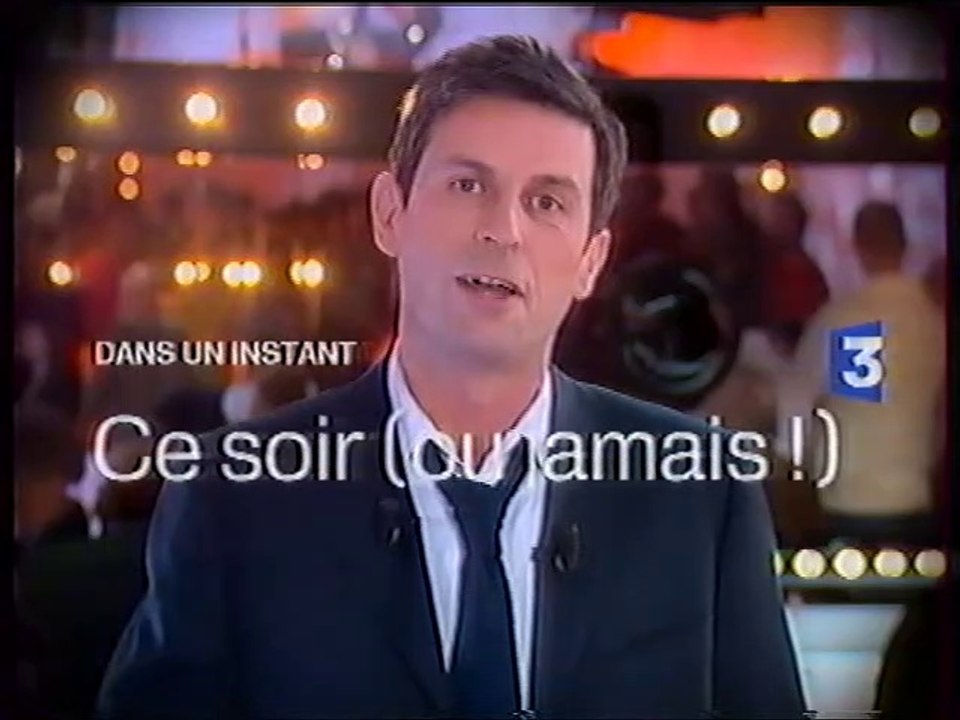 France 3 - 22 Novembre 2007 - Pubs, teasers, "Keno", début "Ce Soir Ou Jamais" (Frédéric Taddei)