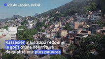 À Rio, une cuisine solidaire et gastronomique dans les favelas