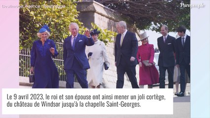 Prince Louis : Short et cravate pour sa 1ère messe de Pâques, le petit dernier a bien changé !